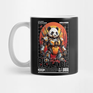 Panda Revenge Robot Mug